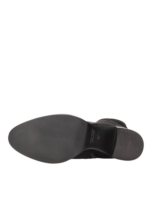 Eco suede cuissard boots STRATEGIA | A5494-1Z ECODAINONERO